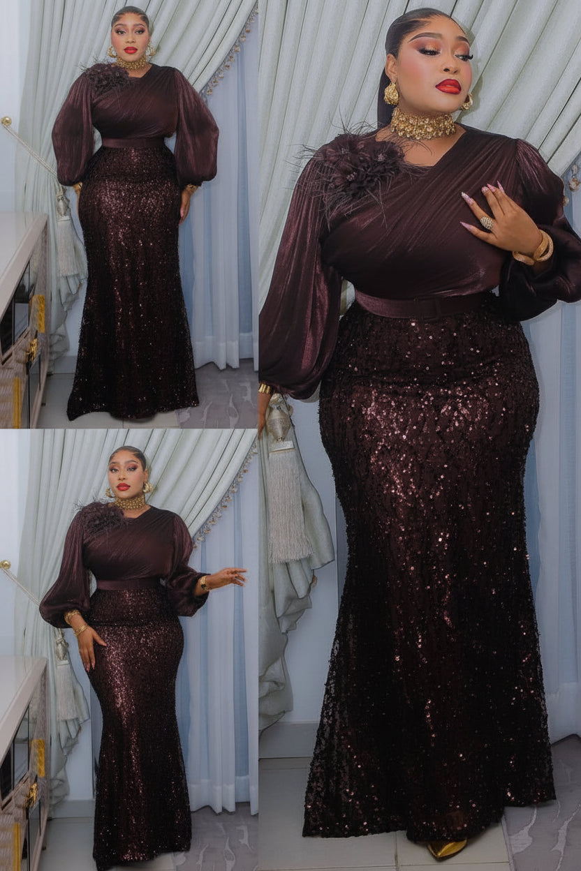 Ladies Dress with a belt