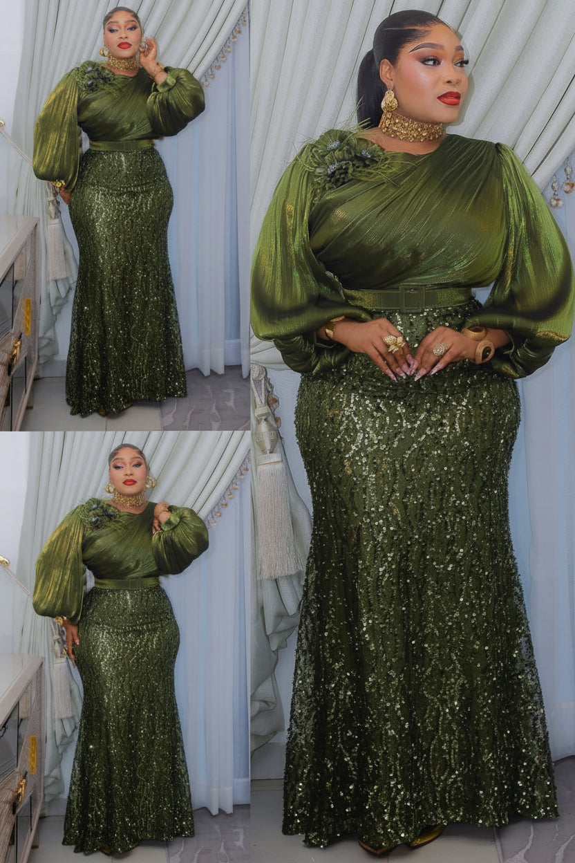 Ladies Dress with a belt